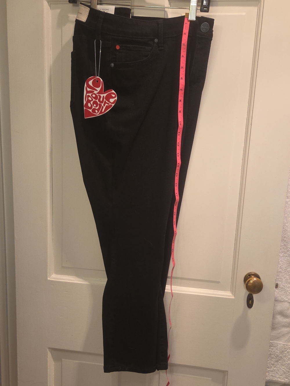 Black SLINK Jeans — Comfortable Stretch Fit - NWT size 16 Women's
